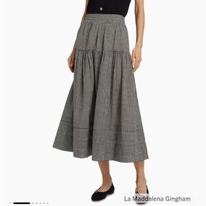 Doen gingham Sebastian skirt